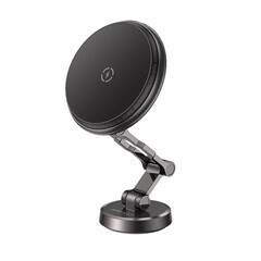 Автодержатель ACEFAST D30 Magnetic folding wireless charging car holder, черный