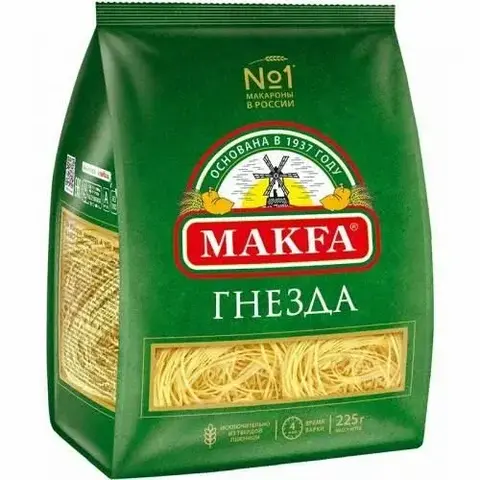 Мак изд Макфа Тальятелле гнезда 225г, шт