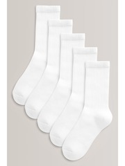 Носки хлопковые для мальчика Next T77-750, 5 шт., Белый