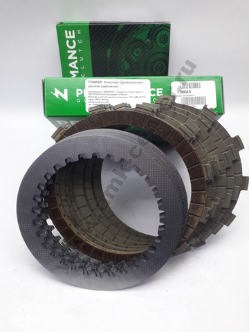 F2885SR Комплект дисков сцепления мото (фрикционные + металлические) (FCS1234/3)  NEWFREN