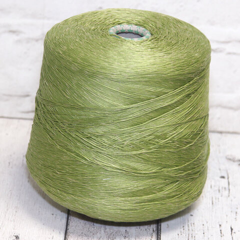 Хлопок со льном (20%) LORO PIANA IRISH FANCY 550 зеленый фисташковый