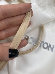 Кант декоративный бежевый хлопок