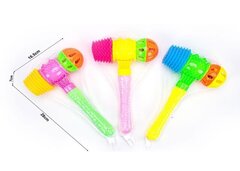 Молоток Пищалка с погремушкой в сетке, 28*17