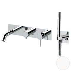 Remer X53D2WBBO Смеситель для ванны Remer X Style X53D2WBBO, белый матовый фото