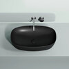 Ceramica Nova Element CN6049MB Умывальник чаша накладная овальная, 60x38, цвет: чёрный матовый