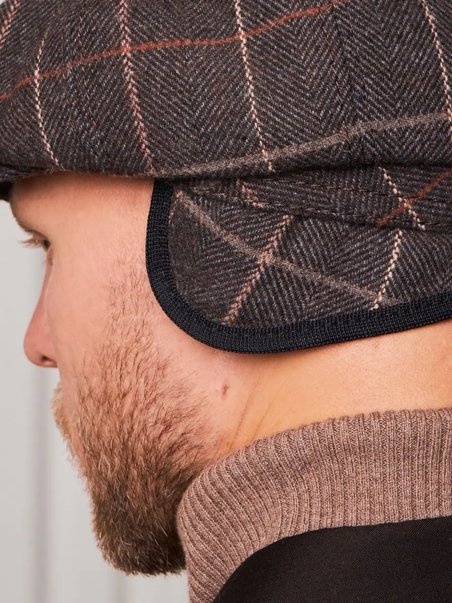 Кепка восьмиклинка утепленная