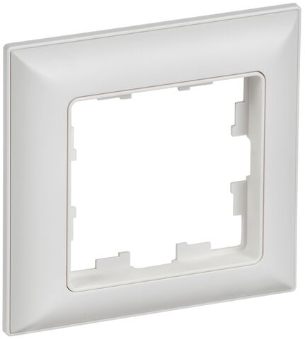 BRITE Рамка 1-мест. РУ-1-БрАБ а/б/бел. IEK