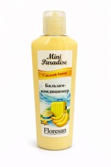 Floresan MINI PARADISE Бальзам-кондиционер для волос СЛАДКИЙ БАНАН 80мл (Ф-852)
