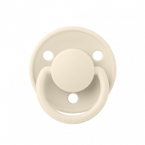 Пустышка латексная BIBS De Lux - Ivory, 6-18 месяцев