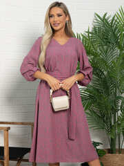 Платье Джасти (серо-розовое) П15723-4М LT Collection