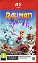 Rayman Legends Retold Премьерное издание (Launch Edition) (ключ-карта для Nintendo Switch 2, интерфейс и субтитры на русском языке)