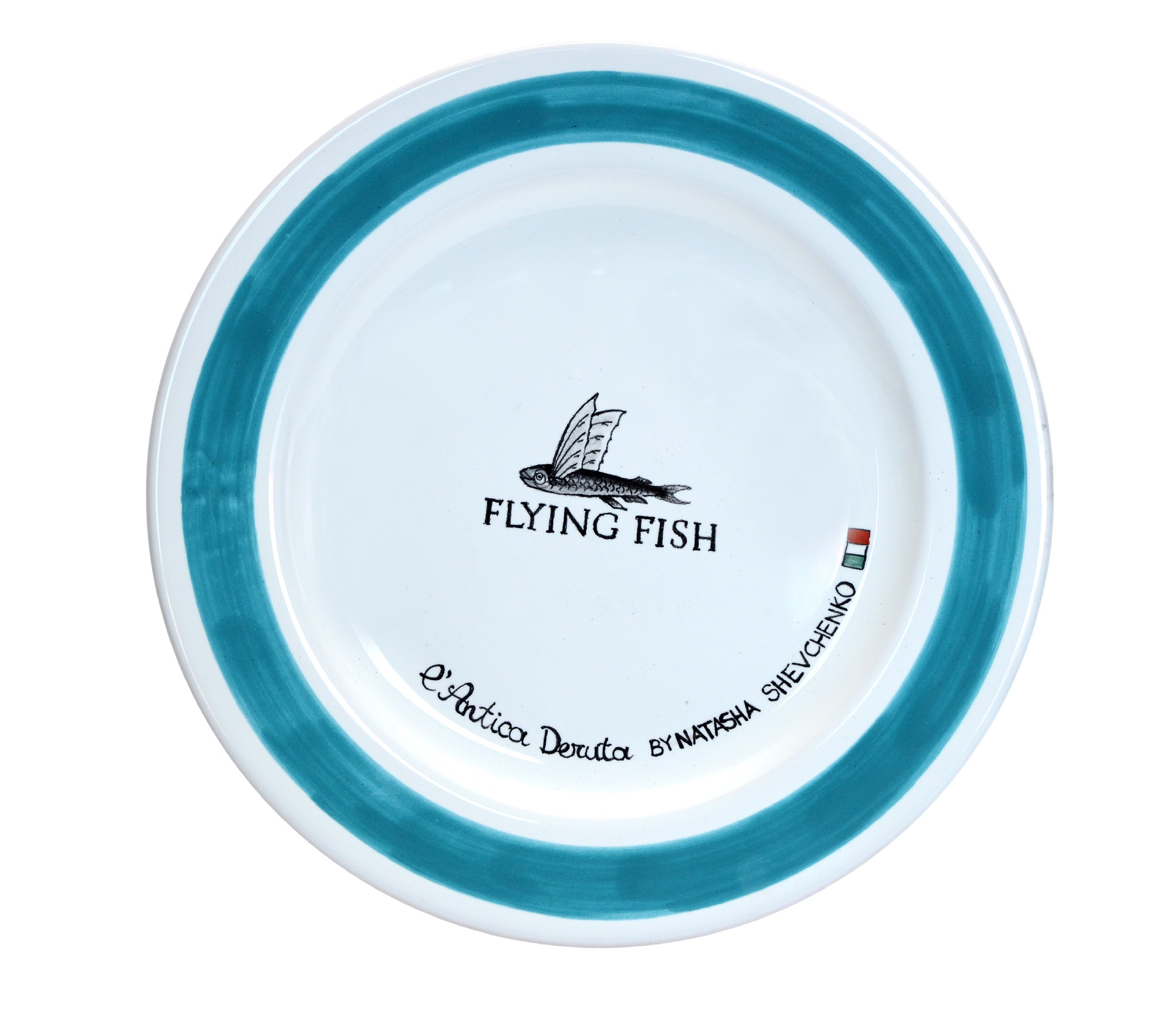 Set of plates Flying Fish collection, 4 pc.