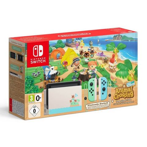 Игровая консоль Nintendo Switch + Animal Crossing Special Edition