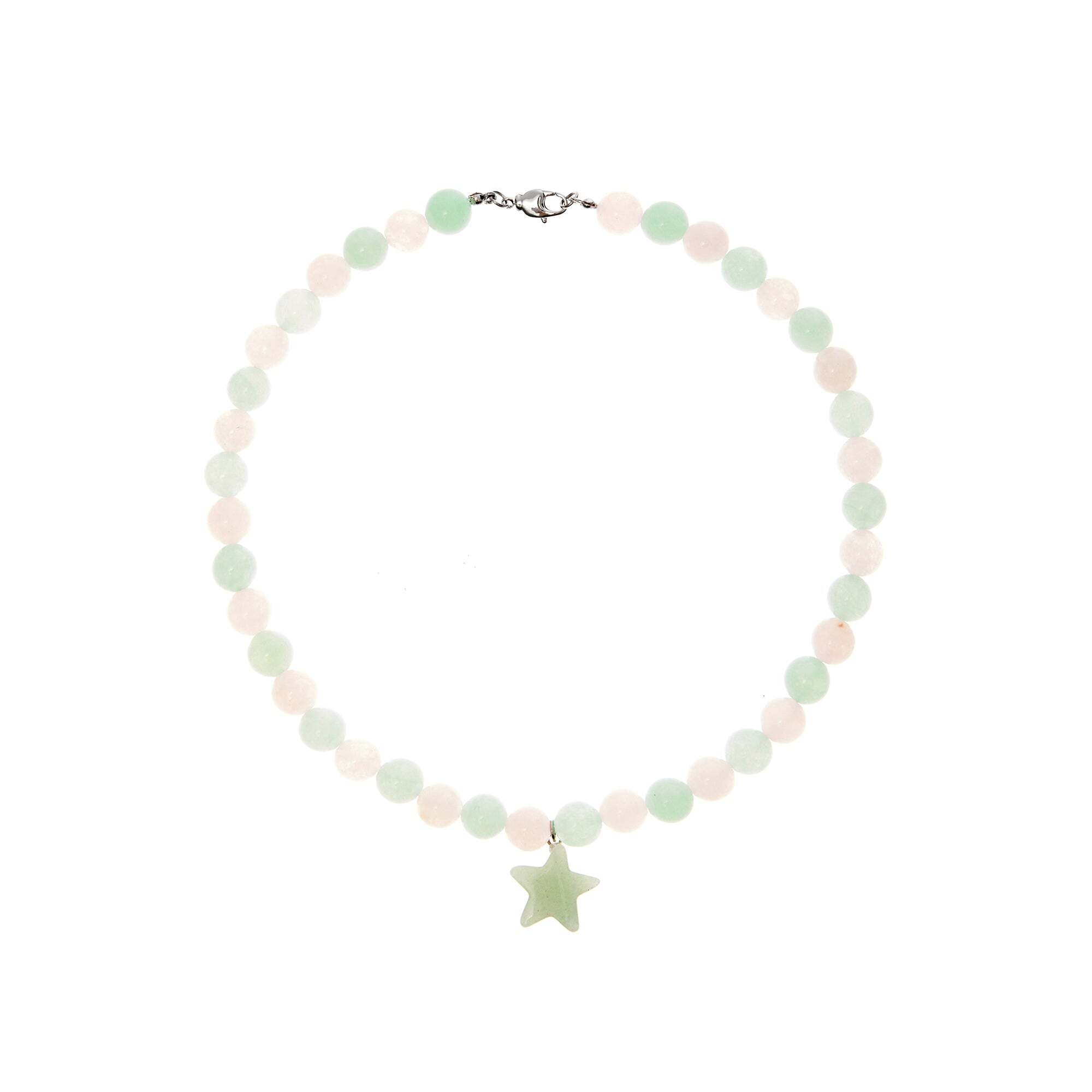 Green and Pink Joy Necklace