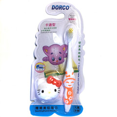 Детская зубная щетка с держателем Dorco