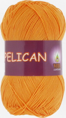 Пряжа Pelican (Vita cotton) 4007 Желток