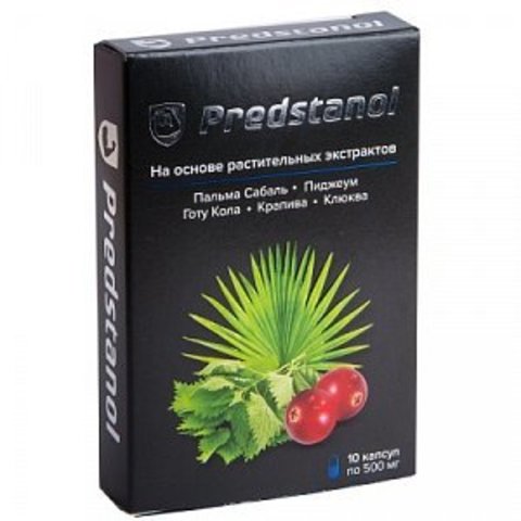 Predstanol (Предстанол, для предстательной железы, капсулы №10) Сашера-Мед