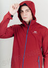 Элитная беговая ветрозащитная куртка с капюшоном Nordski Pro Energy Ruby мужская