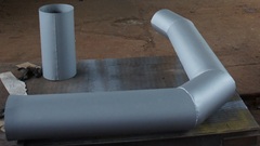 ДС-158 00.02.000 Газоход от грохота