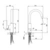 Lemark LM3073C086 Комплект Lemark: Смеситель LM3073C для кухни + Фильтр для очистки жесткой воды OPTIMA, защита от нак