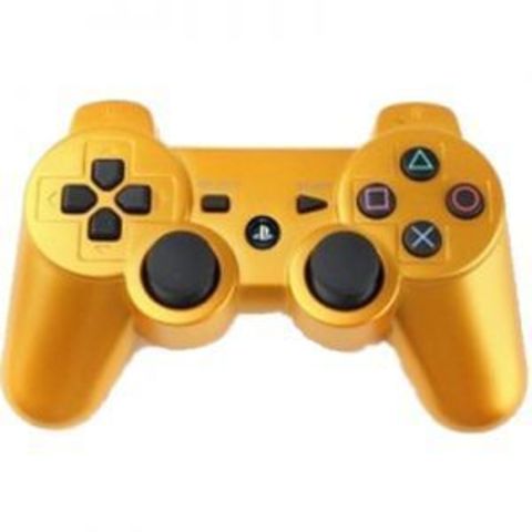 Беспроводной контроллер DualShock 3 (золотой, China)