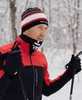Детская тёплая лыжная куртка Nordski Active Red-Black 2020