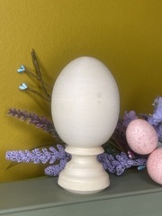 Яйцо на подставке, монолит,высота - 15,5см