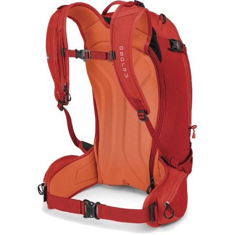 Картинка рюкзак горнолыжный Osprey Kamber 32 Ripcord Red - 2