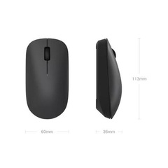 Мышь беспроводная оптическая Xiaomi Wireless Mouse Lite 2 XMWXSB02YM, черный