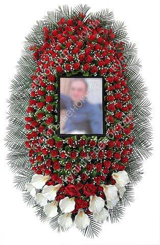 Похоронный венок элитный 