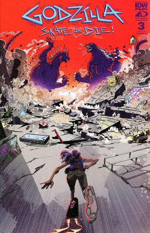 Godzilla Skate Or Die #3 (Cover A)
