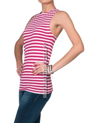 Купить розовую тельняшку - Магазин тельняшек.ру 8-800-700-93-18Майка-тельняшка розовая в Магазине тельняшек