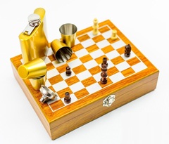 Набор Шахматный с флягой, фото 2