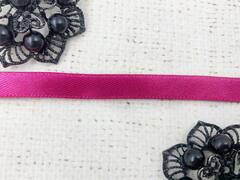 Лента атласная, ш. 1 см, 190 (97) фуксия