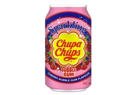 Напиток газированный Чупа Чупс Баблгам и Чери, 345мл