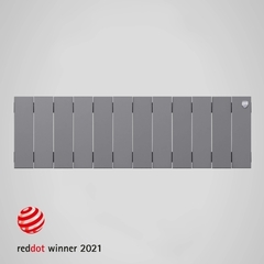 Радиатор биметаллический  PianoForte Silver Satin 200 (серый)  - 16 секций
