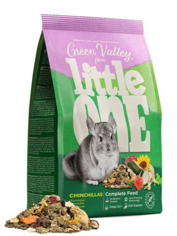 Little One Green Valley корм для шиншилл из разнотравья 750г