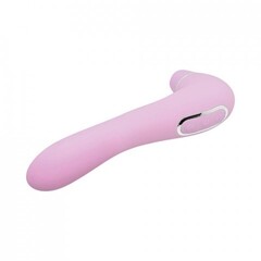 Клиторальный стимулятор Smoooch розовый от WOOOMY