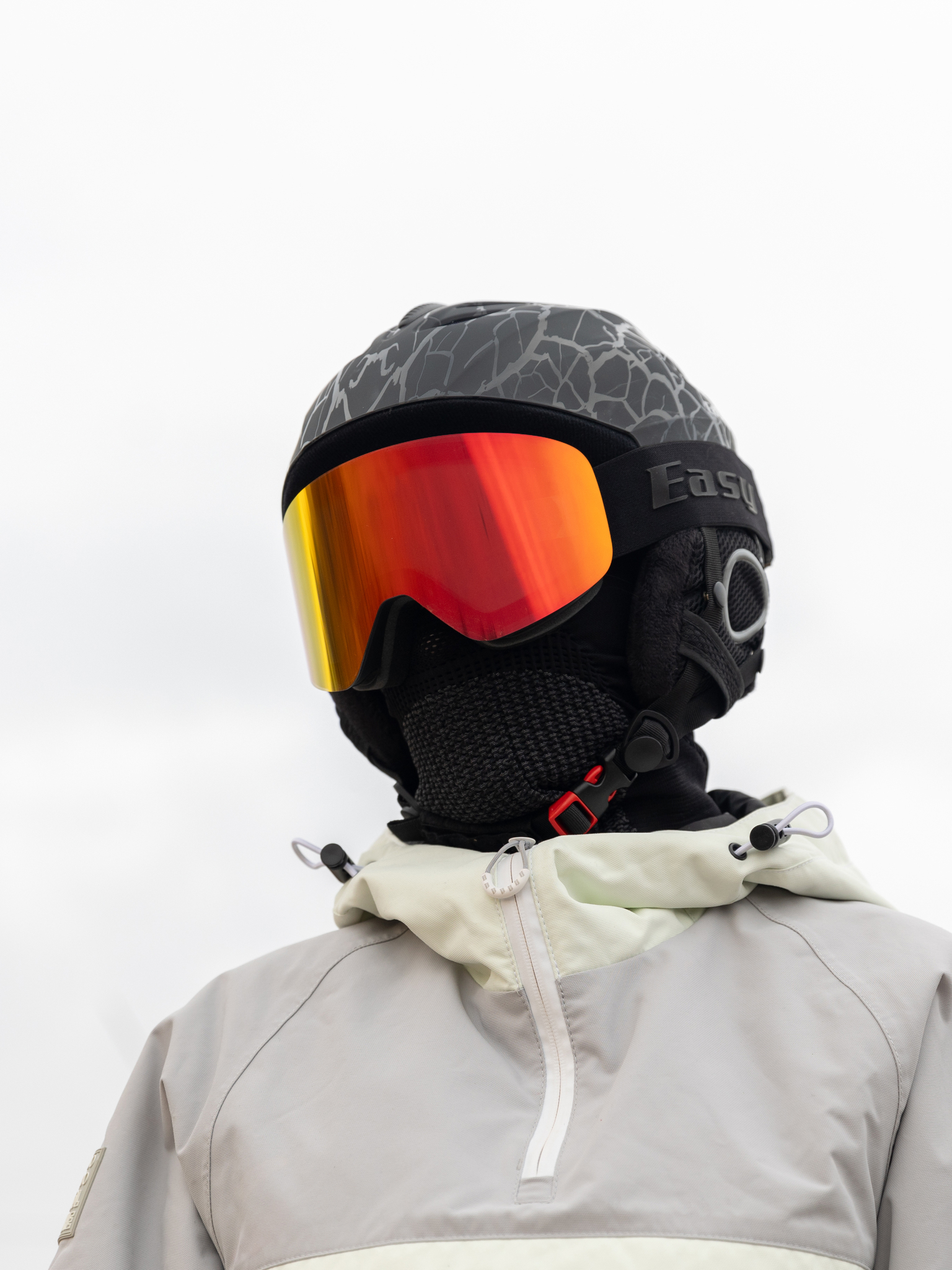Маска горнолыжная EasyRider BLACK цвет Красный - Маски горнолыжные | iRide shop фото 5
