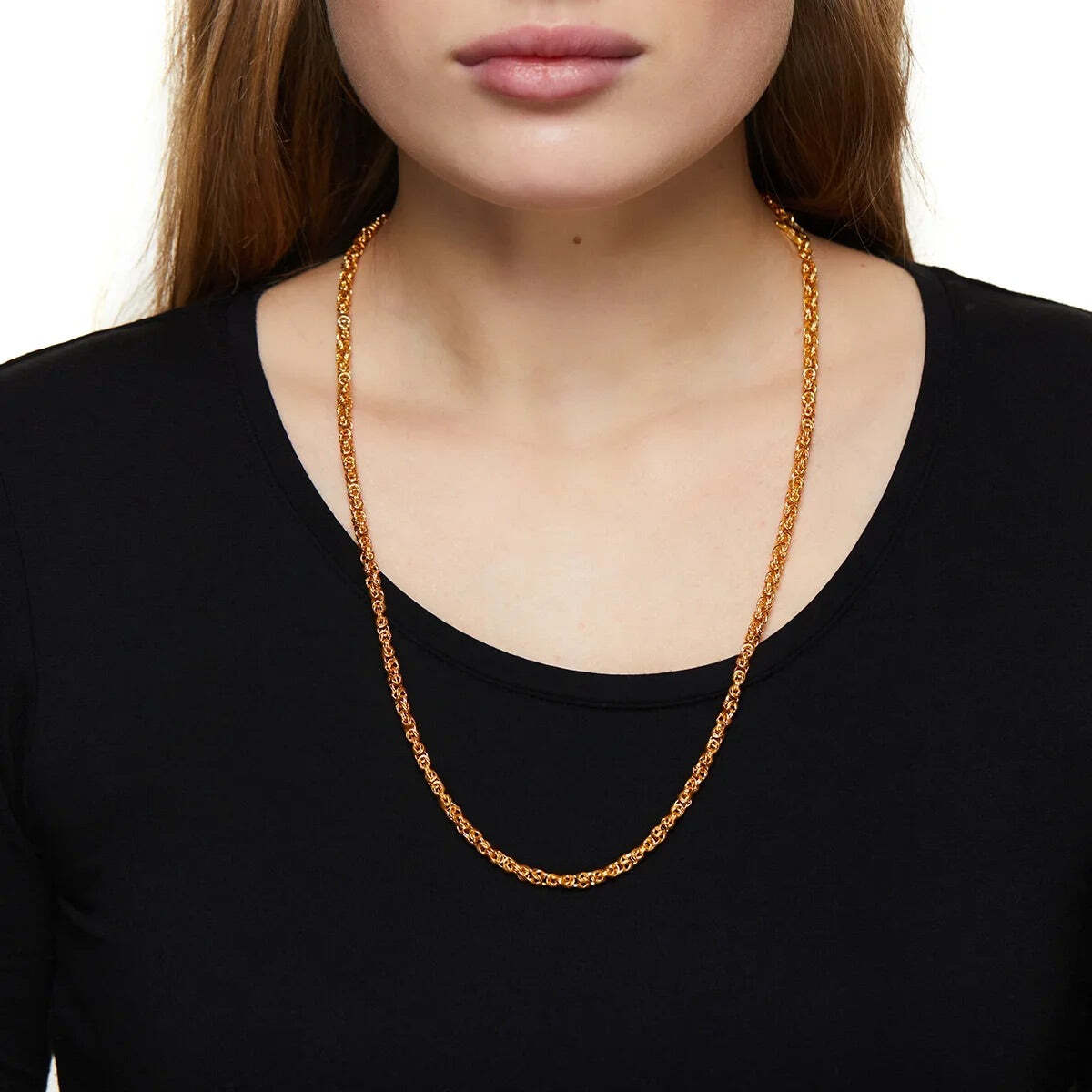 Колье Theodora Woven Chain Necklace