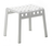 Табурет пластиковый Poggio белый