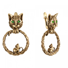Серьги GATTO E TOPO
