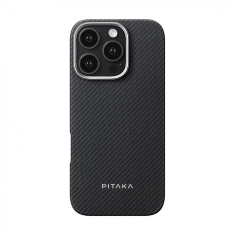 Чехол Pitaka Ultra-Slim для iPhone 16 Pro, Черный | Twill