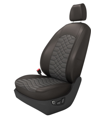 Авточехлы правый руль на 2 ряда (на заказ)