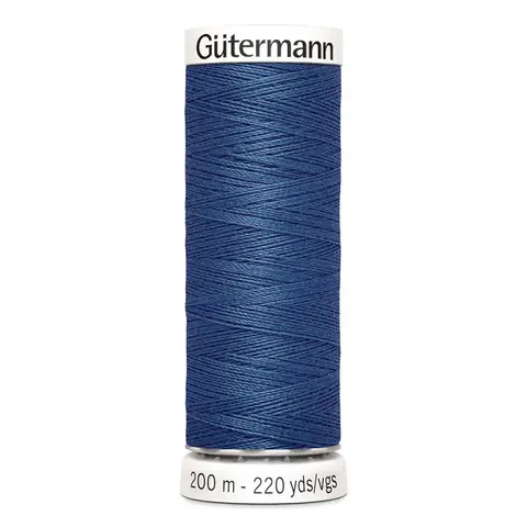 Нить Sew-All 200 м, Gutermann, 786 синий джинсовый