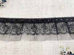 Тесьма текстиль ажурная, капрон, ш. 7 см.