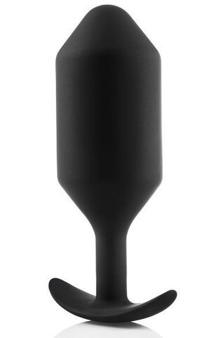 Черная анальная пробка для ношения B-vibe Snug Plug 6 - 17 см. - b-Vibe BV-029-BLK