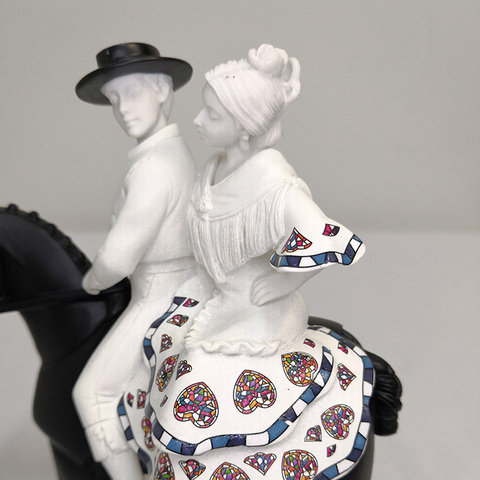 Статуэтка Пара на лошадях Nadal