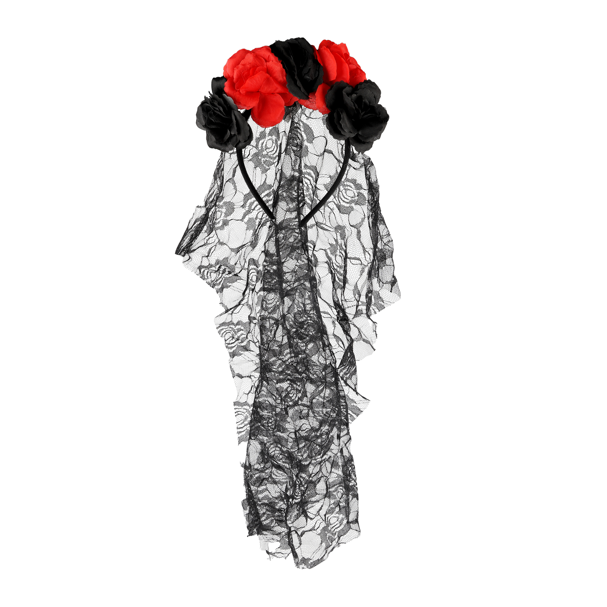Dolce & Gabbana - Широкий черный ободок с цветами | Childrensalon
