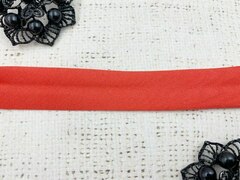Косая бейка, ш. 2 см, алый